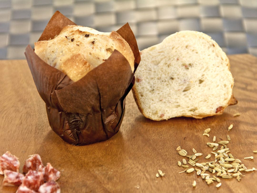 Ricette panificazione - Prodotti speciali - Bread muffin Campania